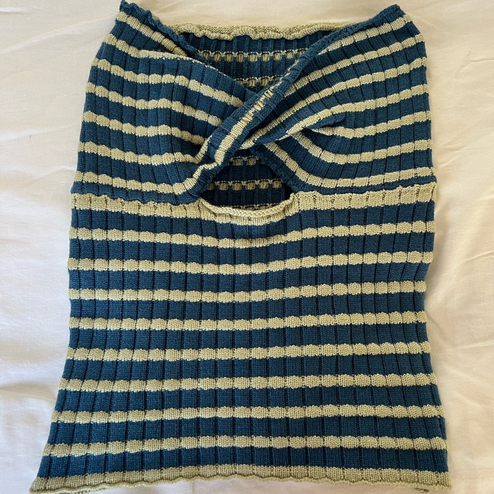 Tube Top Twisted Front